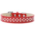 thumbnail image 1 of Saupoudre les Perles de Collier de Chien Crème Glacée Taille 20 Rouge, 1 of 1