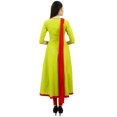 thumbnail image 1 of Atasi Robe Anarkali Verte de Designer pour Femme Salwar Ensemble Ethnique Indienne en Coton-8, 1 of 1