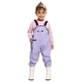 thumbnail image 1 of TZEWGL Jumpsuit Chest Waders Youth Solid Fishing Waders For Water Proof Hunt Fishing Waders With Boots For Infant Beach Sport size 6-7T, 1 of 7