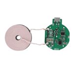Filfeel Wireless Charger Transmitter Module, DIY Wireless Charger, High Charging Efficiency For All Qi Standard Phones