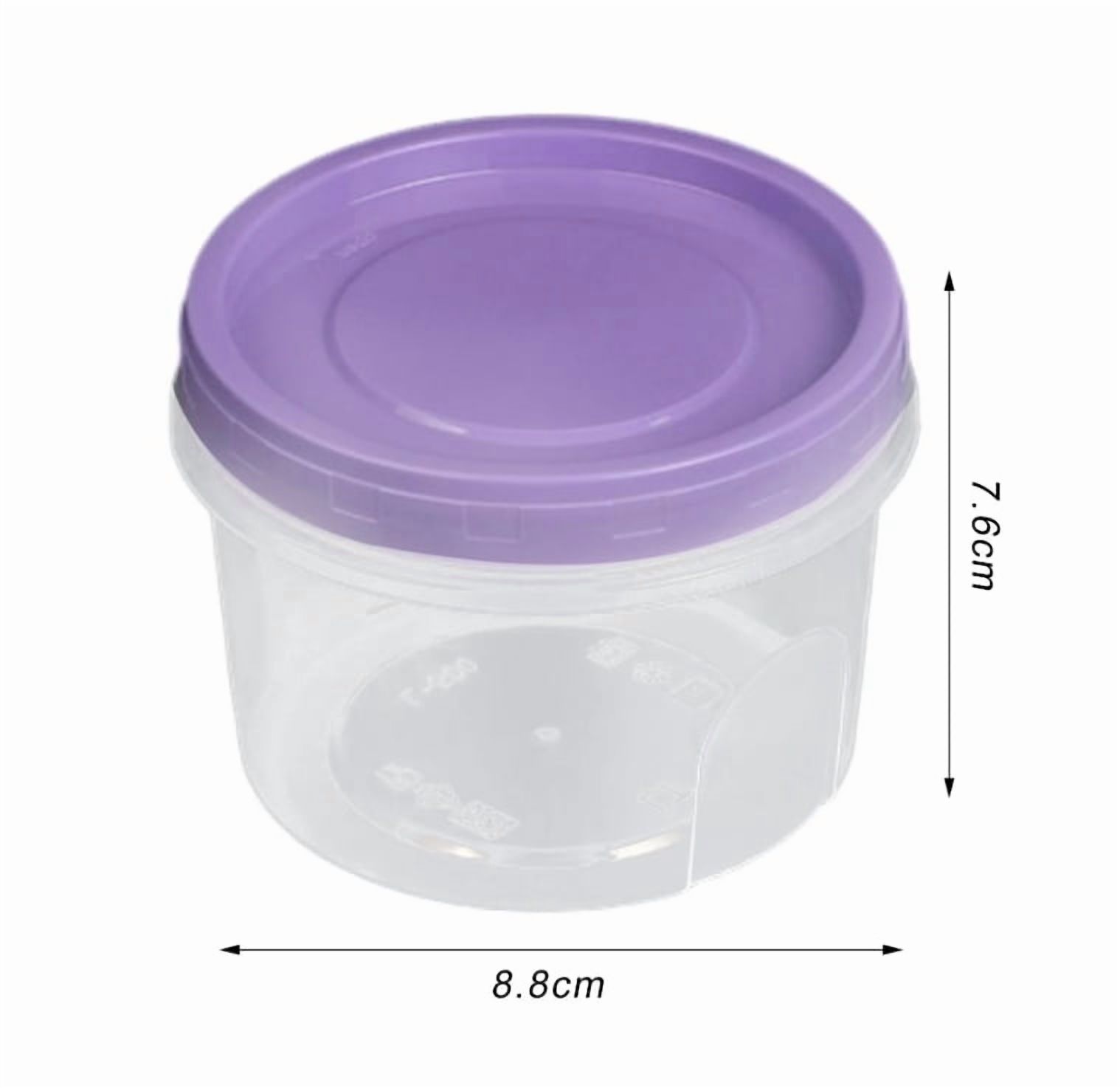 Plastic Food Storage Containers with lids for Lunch & Meal Prep,Leak Proof Reusable Refrigerator Storage Container,Safe for Oven,Freezer,Dishwasher,BPA-Free,for Pantry & Kitchen Storage