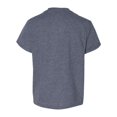 thumbnail image 3 of T-Shirt pour Jeunes Softstyle, m, Bleu Marine Chiné, 3 of 3