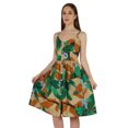 thumbnail image 4 of Moomaya Printed Adjustable Spaghetti Strap Dress For Women Summer Midi Dress with Pockets, 4 of 4