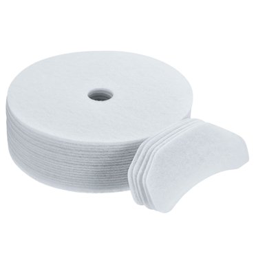 Unique Bargains Universal Cloth Dryer 20pcs Exhaust Filter 5pcs Air Intake Filter, White for Clothes Dryer Filter Replacement