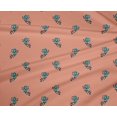 thumbnail image 4 of oneOone Polyester Lycra Fabric Floral Block Print Fabric By Yard 56 Inch Wide, 4 of 4