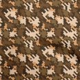 thumbnail image 1 of oneOone Rayon Brown Fabric Abstract Fabric For Sewing Printed Craft Fabric By The Yard 56 Inch Wide, 1 of 4