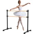 thumbnail image 1 of Barre de Ballet de 4 Pi, Barre de Ballet Autoportante Robuste, Barre de Danse à Hauteur Réglable, Support de Barre de Danse Robuste pour Entraînements à la Barre, Étirements, Tractions pour Entraînement à la Maison et Gym, 1 of 8