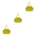 thumbnail image 4 of maskred Versatile Beach Toys Bag Durable Mesh Tote for Poolside Adventures Yellow Extra Large 3Set, 4 of 6