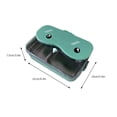 thumbnail image 3 of Bentgo Youngster Lunch Box Bentgo Youngster Lunch Box Green Lunch Boxcartoon Stainless Steel Insulation Lunch Box Square Compartment Lunch Box Insulation Lunch Box Insulation Box Lunch Box Snacks, 3 of 4