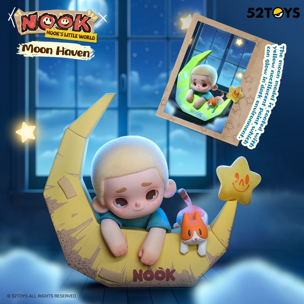 52TOYS Blind Box Nook's Little World Mystery Box Random Action
