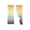 YE, variant on EGNMCR Curtains Two-Tone Gradient Sheer Curtains With Rod-Through Designs Stylish Concise Curtains Breathable Sheer Curtains For Bedrooms And Living Rooms Polyester curtains