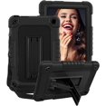thumbnail image 1 of Mignova for Amazon All-New Fire 7 Tablet (12th Generation,2022 Release) Case,Heavy-Duty Rugged Kickstand Shockproof Kids with Shoulder Strap Case for Fire 7 Tablet 2022 Release(Black/Black), 1 of 6