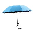 thumbnail image 2 of jinwen Parasol de Plage avec Pince Réglable Parasol à Pince pour Balcon Extérieur Plage Bleu, 2 of 9
