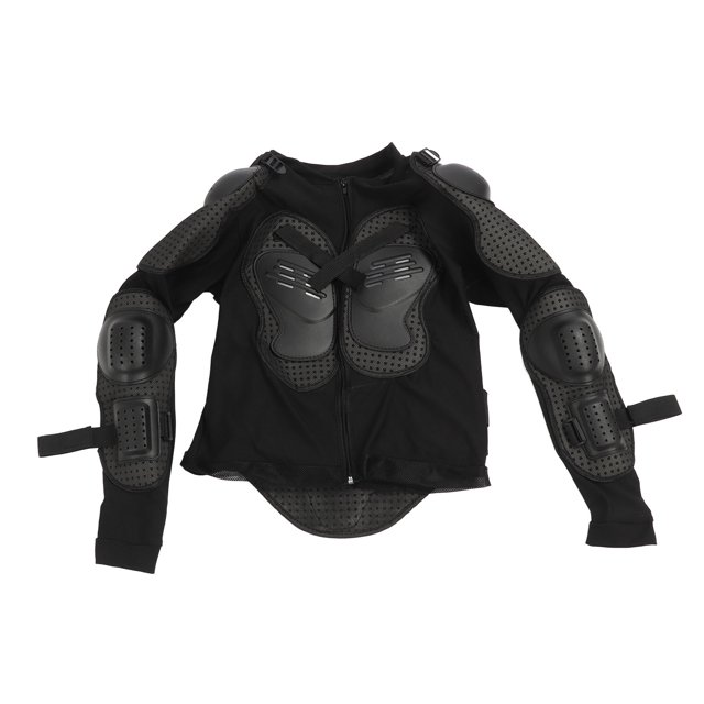 Gear Protective Jacket, PE Shell Motorcycle Protective Jacket Black For Riding