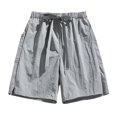 thumbnail image 1 of Diufon Men's Hiking Cargo Shorts Spring Summer Casual Loose Elastic Waisted Outdoor Sport Shorts with Pockets, 1 of 3