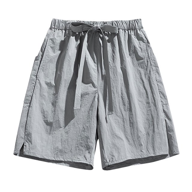 Diufon Men's Hiking Cargo Shorts Spring Summer Casual Loose Elastic Waisted Outdoor Sport Shorts with Pockets