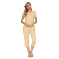 thumbnail image 1 of MINTLIMIT Ensembles de Pyjama Unis pour Femmes, Hauts à Manches Courtes et Pantalons Capri, 1 of 5