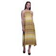 thumbnail image 1 of Bimba Robe de Plage Teinture sur Nœuds pour Femmes, Imprimée, Dos Nu, Longue, à Col Licou, Rayondress - X-Grand, 1 of 6