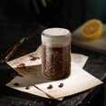 thumbnail image 4 of Birdeem Airtight Coffee Storage Container with One Way Valve, Glass Food Storage Canisters Set of 3, Kitchen Pantry Organization Jars for Coffee Beans Flour Rice Sugar, Wide Mouth Airtight Sealed Jar, 4 of 9