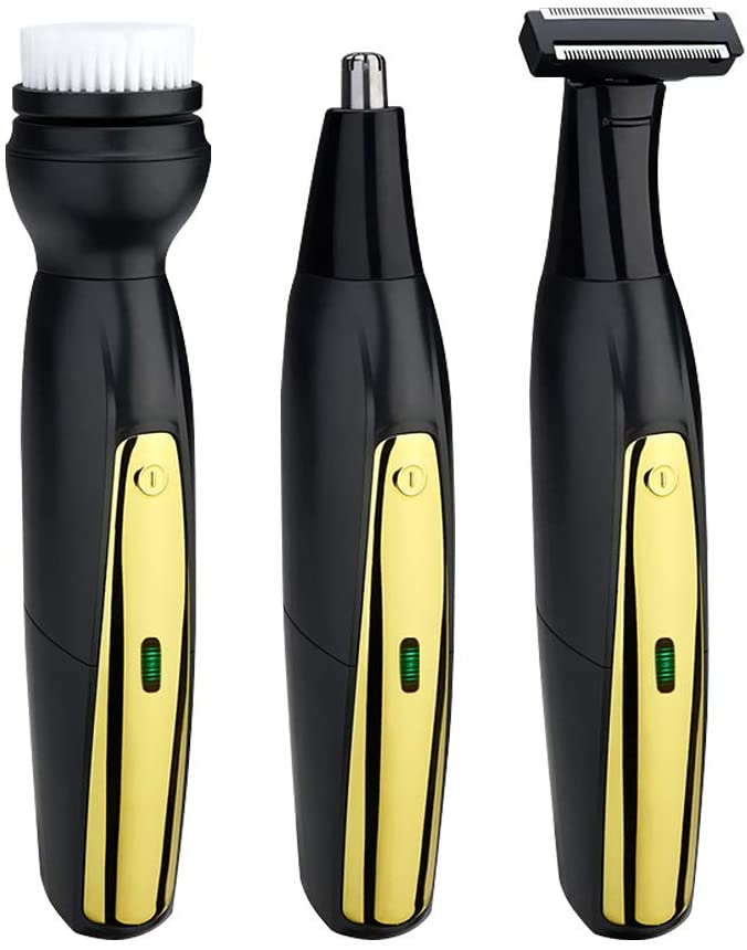 Razor Men Electric Shaver Electric Shaver 3 IN 1 Precision Trimmer Beard Trimmer Wet & Dry Shaver Waterproof, Men's Electric Shaver Rechargeable