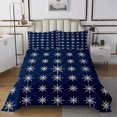 thumbnail image 1 of Erosebridal Ocean Ship Wheel Coverlet Set Twin, Vintage Nautical Bedding Set, Stripes Decor, 2pcs, 1 of 5
