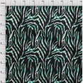 thumbnail image 3 of oneOone Tissu Polyester Lycra Vert Mer Peaux Animal Matériel de Robe Tissu Imprimé Tissu au Mètre 56 Pouces de Large, 3 of 4