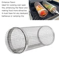 thumbnail image 3 of Panier de Grillade pour Barbecue en Acier Inoxydable avec Crochet pour Fête de Camping Cage pour Barbecue Panier de Grillade pour Barbecue Panier de Gril pour Barbecue Panier pour Barbecue Panier de Cuisson pour Barbecue, 3 of 7