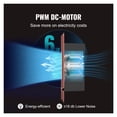 thumbnail image 4 of Fan 4x12in Duct Fan 100CFM 10 Adjustable Speeds with LCD Smart Controller, 4 of 7
