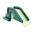 thumbnail image 2 of DYNWAVECA Inflatable Swimming Water Slide Accessory for Kids Versatile with Foot Pump Professional Heavy Duty Sturdy for Indoor Outdoor Green, 2 of 10