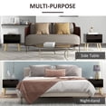 thumbnail image 4 of HOMCOM Ensemble de 2 Tables de Chevet avec Tiroir et Tablette pour Chambre, 4 of 10