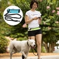 thumbnail image 4 of Dog Leash Pet Supplies Puppy Rope Hands-free Cord Craftsmanship Polyester Cotton Compact Size Multicolored Multifunctional Polyester Cotton Waist Bag Blue, 4 of 7