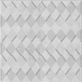 thumbnail image 1 of Ahgly Company Machine Washable Indoor Square Transitional Platinum Gray Area Rugs, 6' Square, 1 of 7