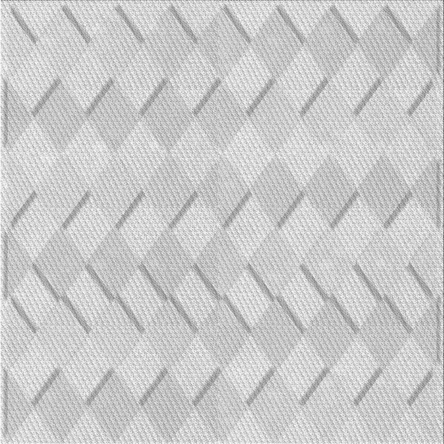 Ahgly Company Machine Washable Indoor Square Transitional Platinum Gray Area Rugs, 6' Square
