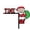 B, variant on Santa Claus Christmas Door Corner Decoration DIY Stitching Home Homes Funny Movie Door Corner Frosted Garland Easter Eggs Decor