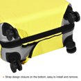thumbnail image 4 of Unique Bargains Elastic Silk Travel Luggage Cover, Washable Protective Suitcase Protector Bag Yellow for 20 Inch Wheeled Suitcase, 4 of 5
