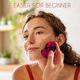 thumbnail image 4 of 3 Pcs Gourd shape Beauty Sponge Egg Puff Face Soft Puff Beauty Makeup Tool Sponge, 4 of 5