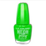 Neon Jelly Nail Polish - Electric Lime