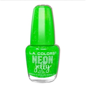 Neon Jelly Nail Polonais - Lime électrique