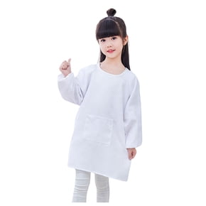 2026 Tablier d'art pour enfant avec poche pour enfants, tablier de peinture d'artiste, blouse à manches longues, lilas, 8-12 ans 2026 Tablier d'art pour enfant avec poche pour enfants, tablier de peinture d'artiste, blouse à manches longues, lilas, 8-12 ans