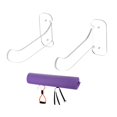 thumbnail image 3 of Almencla Acrylic Yoga Mat Holder Rack Hanging Wall Mount Storage Shelf for Gym Home Yoga Clear, 3 of 8