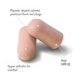 thumbnail image 2 of HEAROS Ultimate Softness Series Bouchons d'Oreilles, Beige, 56 Paires, 2 of 3