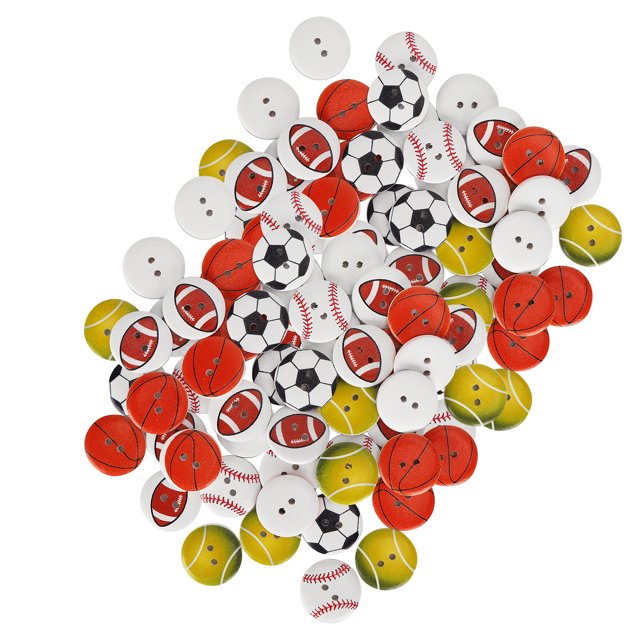 Boutons en Bois de Forme Ronde, Taille Modérée Boutons en Bois Multifonctionnels de Bonne Qualité Robustes Durables pour Accessoires de Vêtements Quotidiens pour Décoration