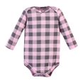 thumbnail image 5 of Hudson Baby Justaucorps Unisexes en Coton à Manches Longues pour Bébé, Orignal Rose, 9-12 Mois, 5 of 5
