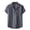 Black, variant on Men Hawaiian Short Sleeve Beach Shirt Printed Summer Casual Button Down Shirts