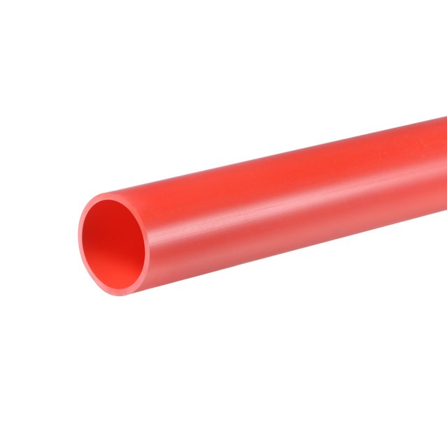 Unique Bargains Tuyau d'Eau Rigide en PVC Rouge 14mm ID x 16mm OD 1.6 Pieds