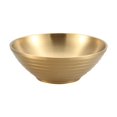thumbnail image 2 of LSLJS Stainless Steel Bucket Bowl Ramen Bowl Japanese Cold Noodle Bowl Double Insulated Rice Bowl Loudspeaker Bowl Large Noodle Bowl, Stainless Steel Bowl, 2 of 6