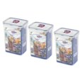 thumbnail image 1 of (Pack of 3) LOCK & LOCK Airtight Rectangular Tall Food Storage Container 43.96-oz / 5.49-cup, 1 of 1