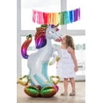 thumbnail image 2 of Anagram 55-Inch AirLoonz Unicorn Balloon, 2 of 2