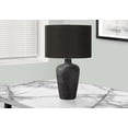 thumbnail image 1 of Monarch Specialties Lighting, Table Lamp, 24"h, Black Ceramic, Black Shade, Contemporary, 1 of 6