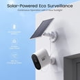 thumbnail image 2 of Refurbished Aosu Solar C7P-4H Powered Security Camera Kit-3MP 166 View Angle With 32GB Storage Home Base, 2 of 2